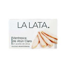[LATA246] Ventresca de Atún Claro en Oliva Lata 120gr.